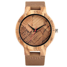Load image into Gallery viewer, Unique Cork Slag Wooden Watch