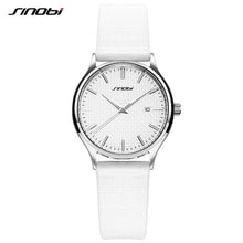 Load image into Gallery viewer, Stainless Steel Leather Women Watch