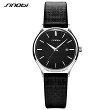 Load image into Gallery viewer, Stainless Steel Leather Women Watch