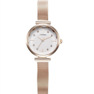 Simple Golden Casual Watch